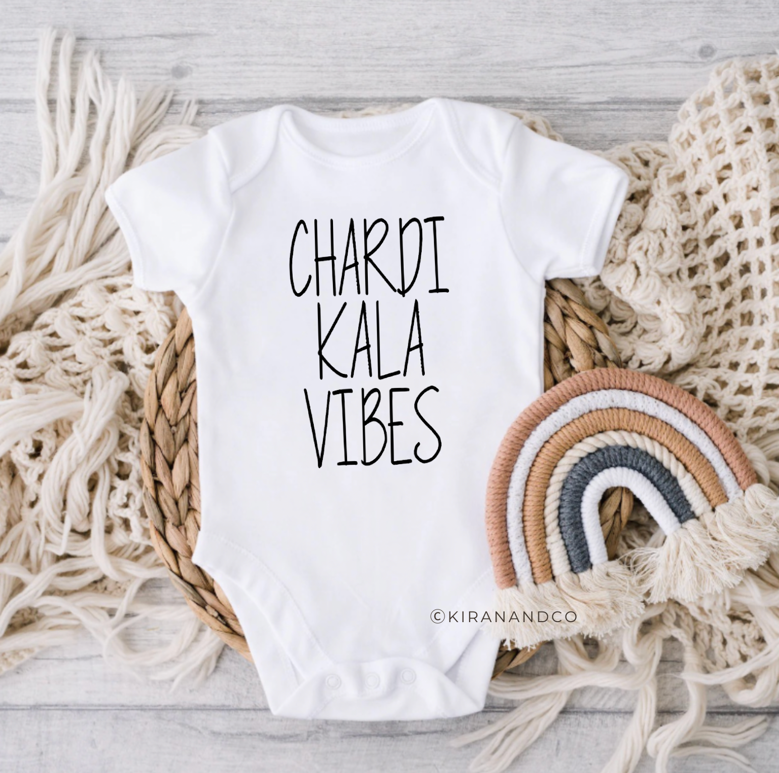 Chardi Kala Vibes Bodysuit
