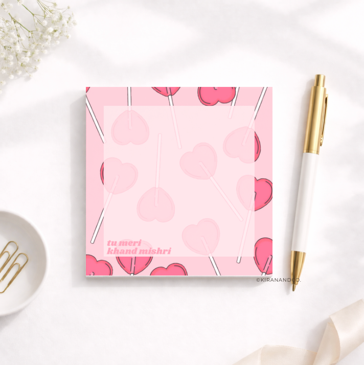 Tu Meri Khand Mishri Memopad