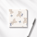 Teddies And Bows Memopad