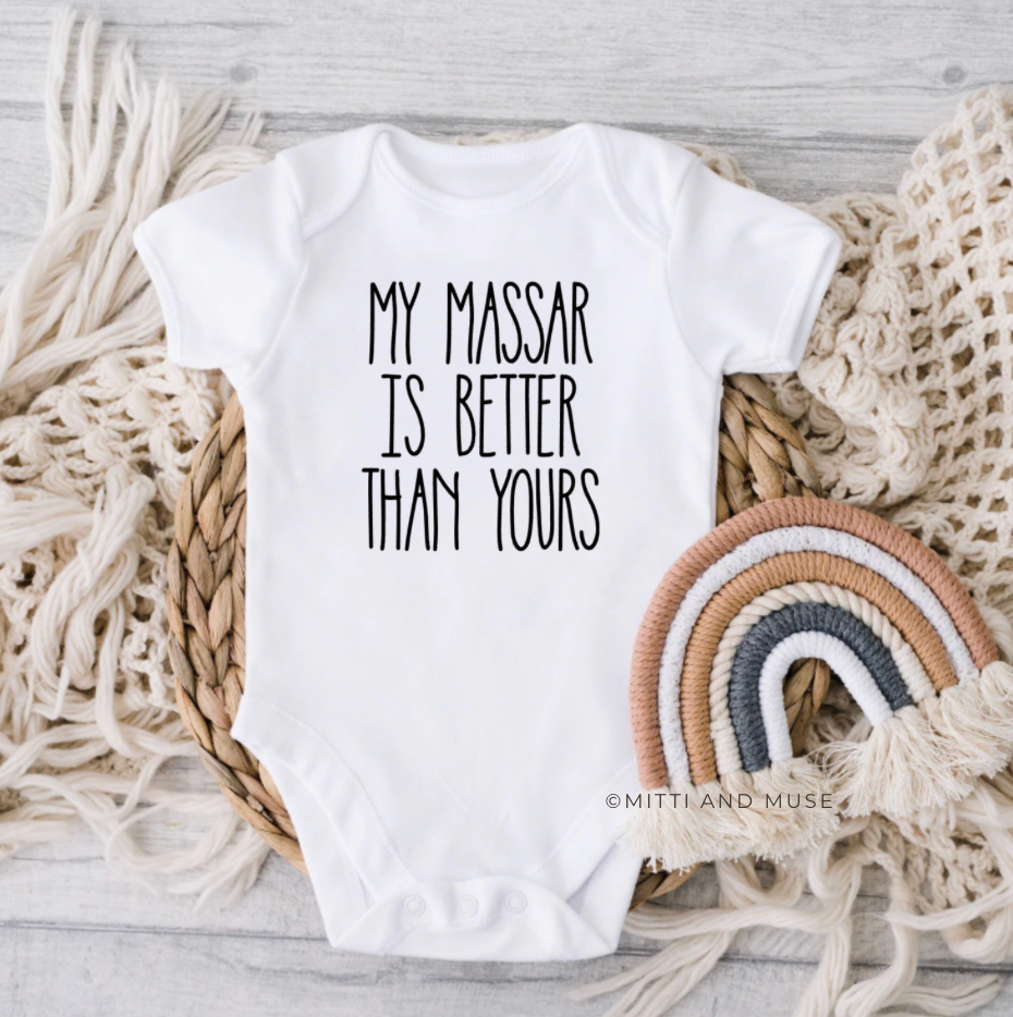 My Massar Is Better Than Yours Bodysuit