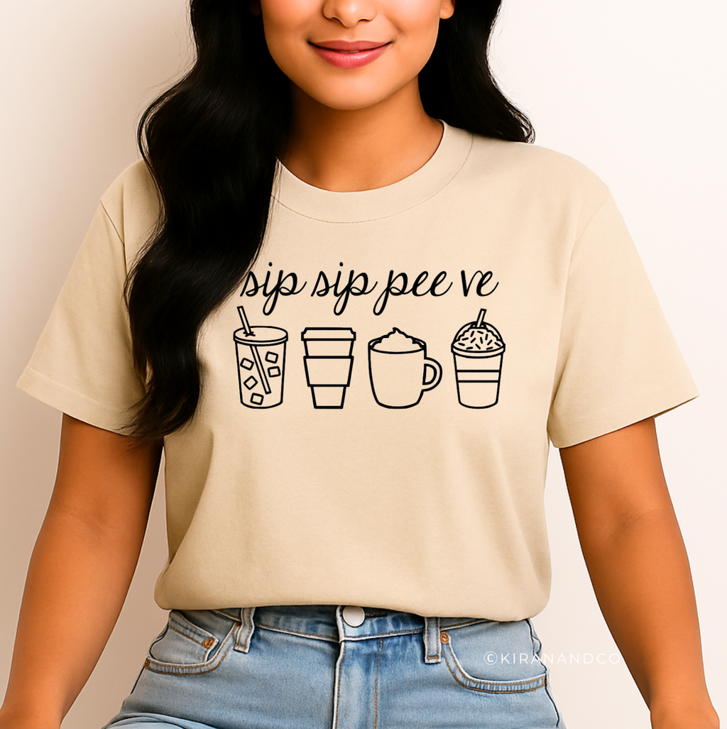 Sip Sip Pee Ve T-Shirt