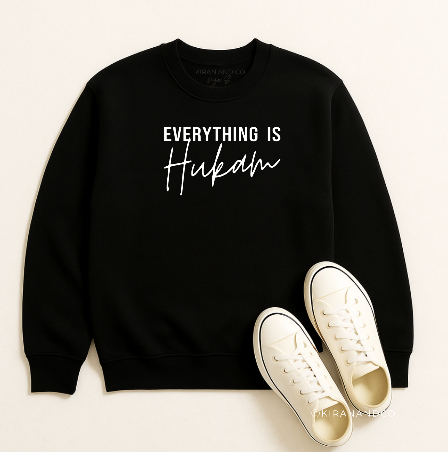 Everything is Hukam Sweatshirt