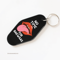 No Time For Bakwaas Keychain