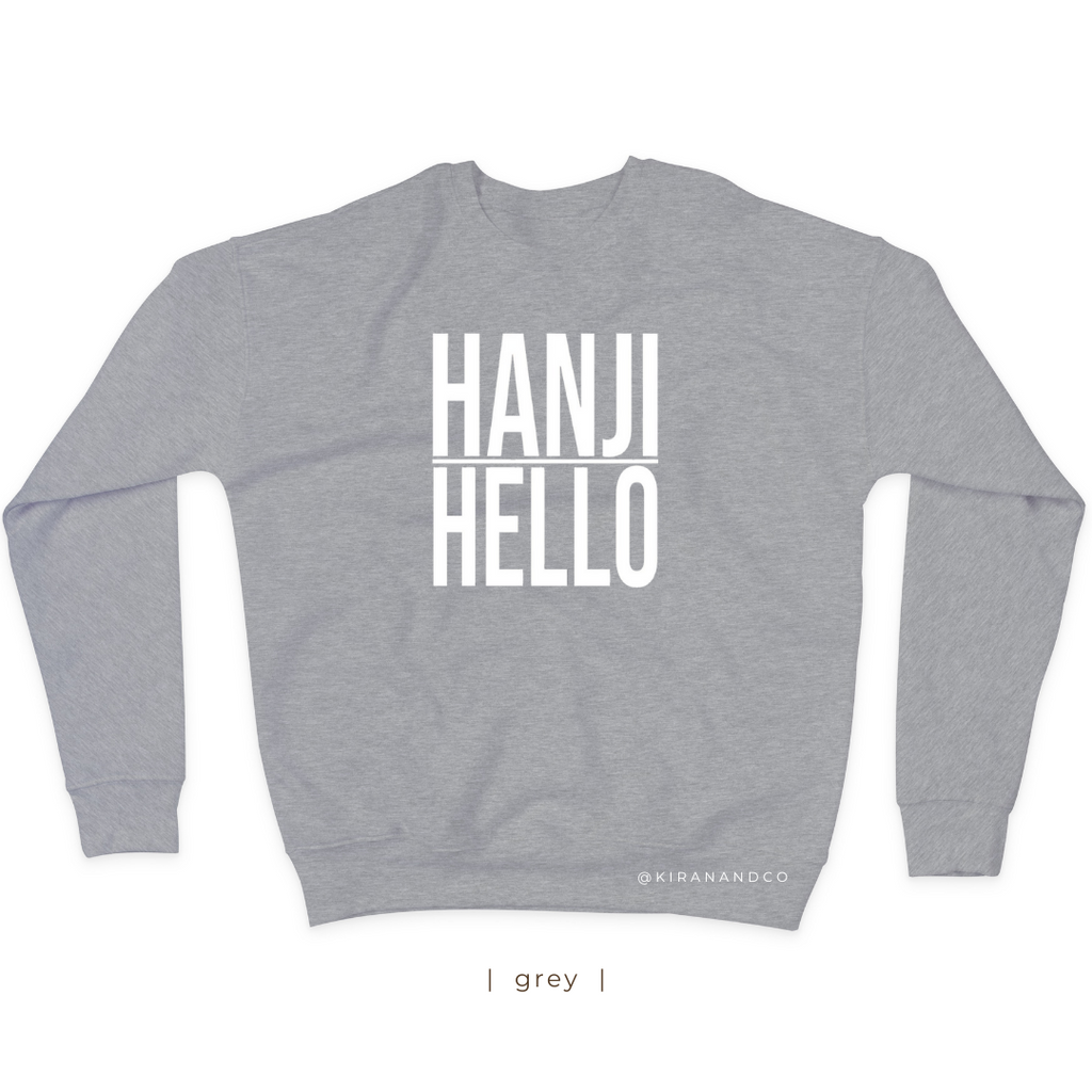 Hanji Hello Sweatshirt