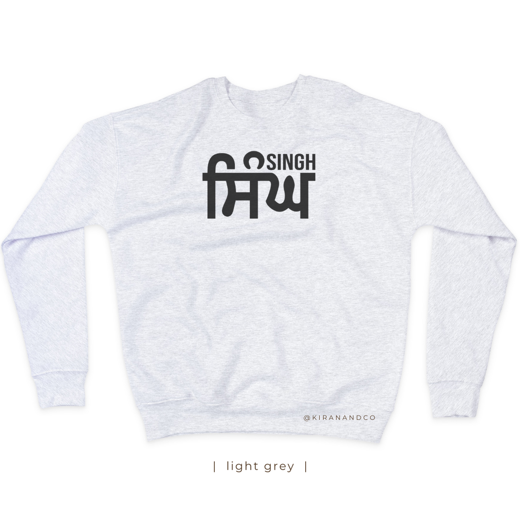 Singh ਸਿੰਘ Sweatshirt
