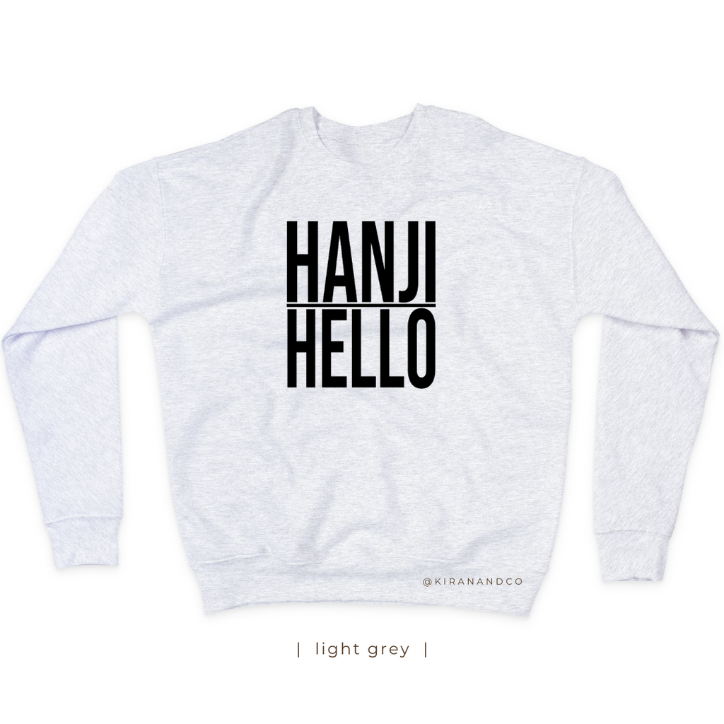 Hanji Hello Sweatshirt