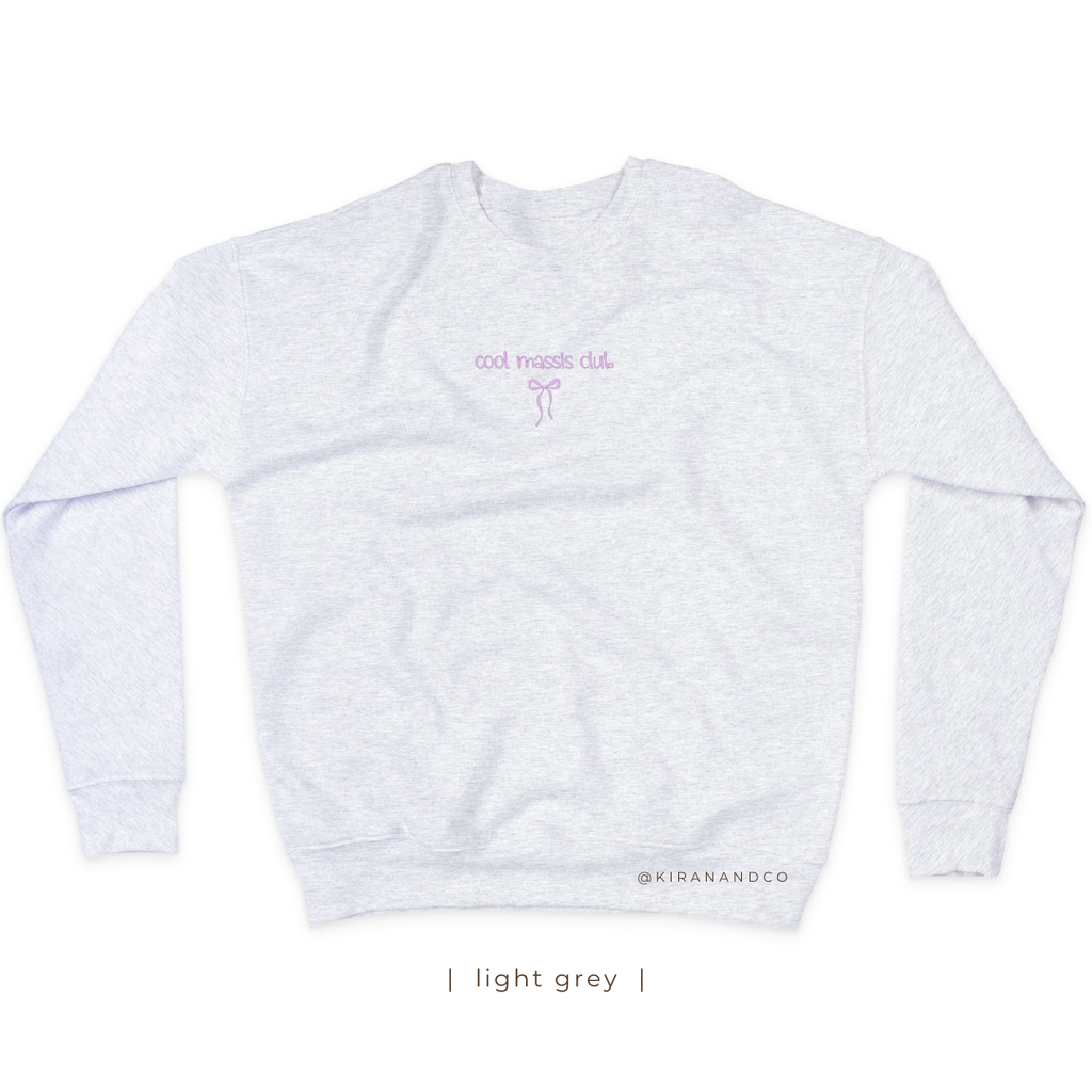 Cool Massis Club Bow Sweatshirt