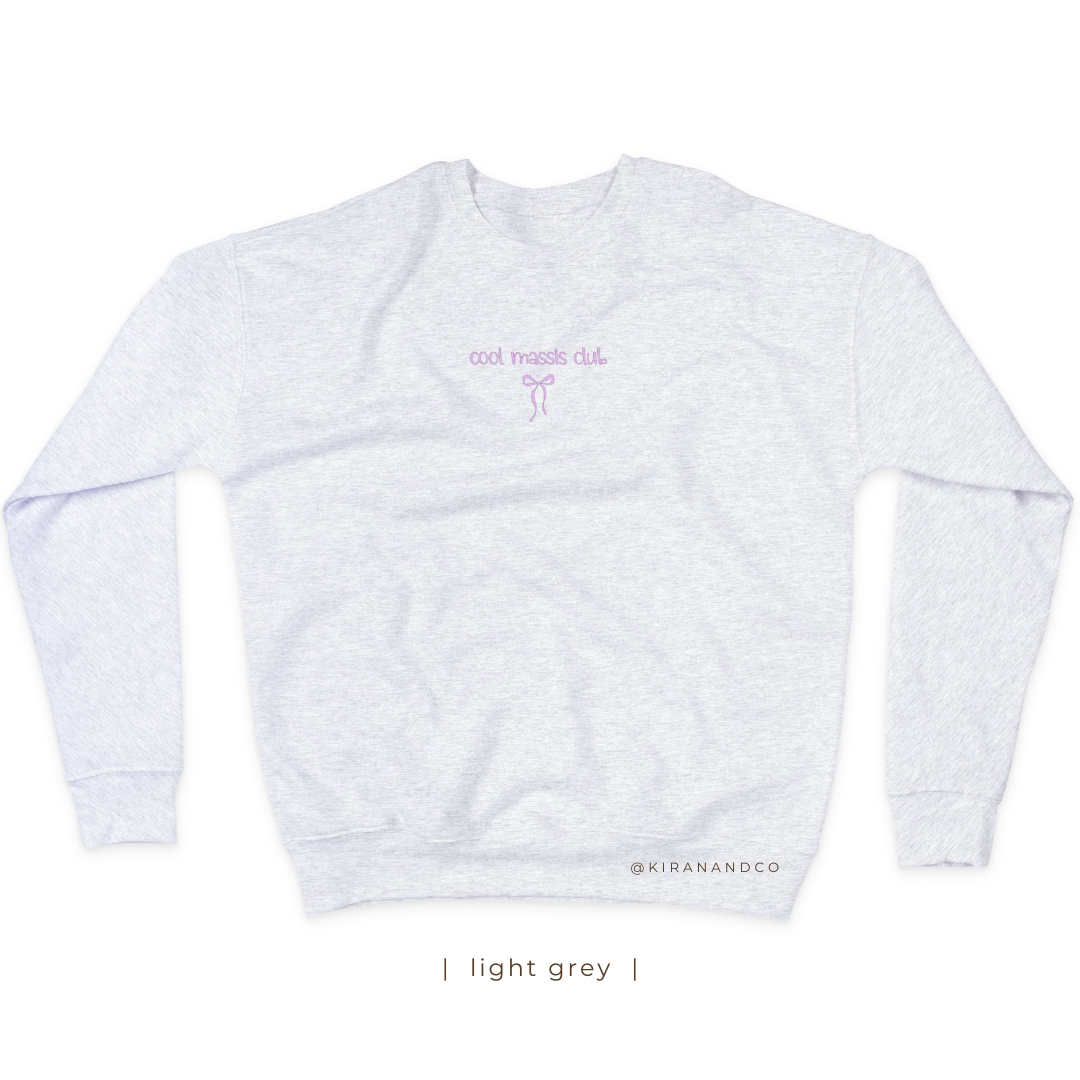 Cool Massis Club Bow Sweatshirt
