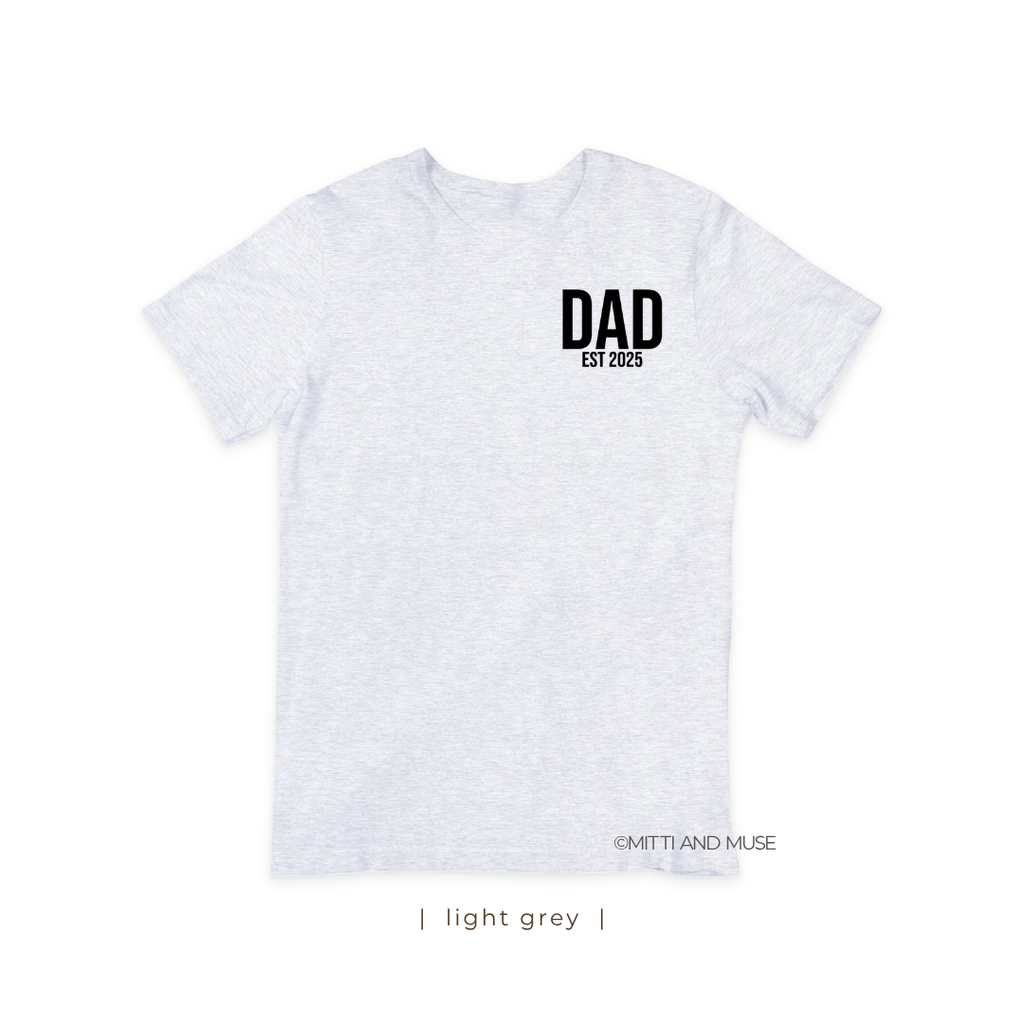 Personalized Dad EST T-Shirt