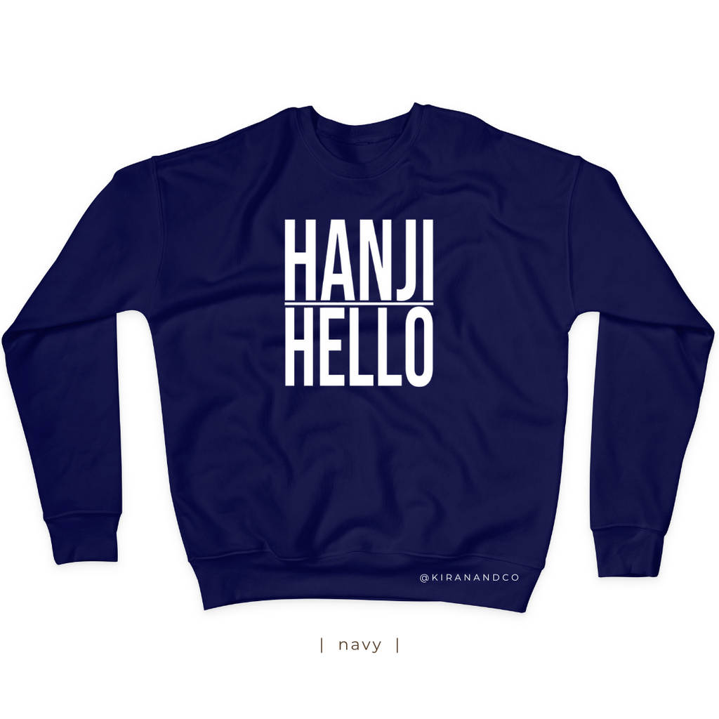 Hanji Hello Sweatshirt