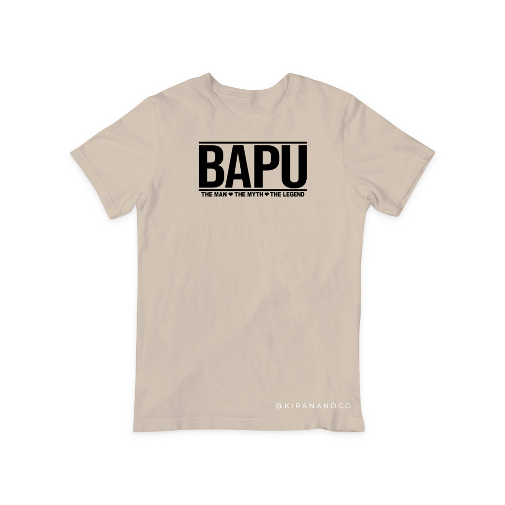 Bapu - The Man The Myth The Legend T-Shirt