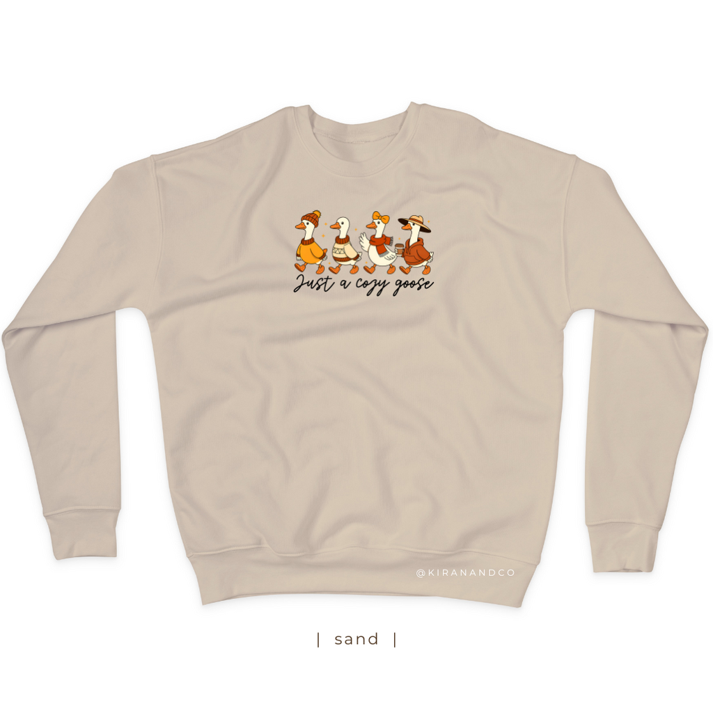 Cozy Goose Sweatshirt