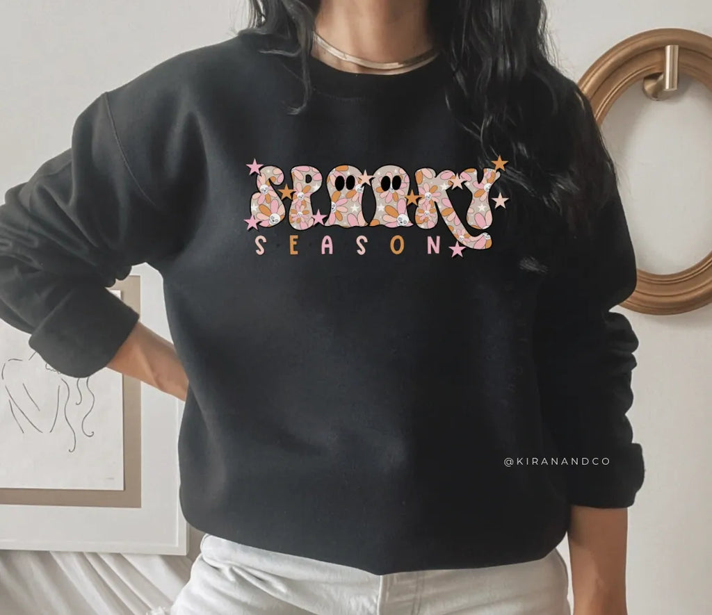 Spooky Season Flora Sweatshirt