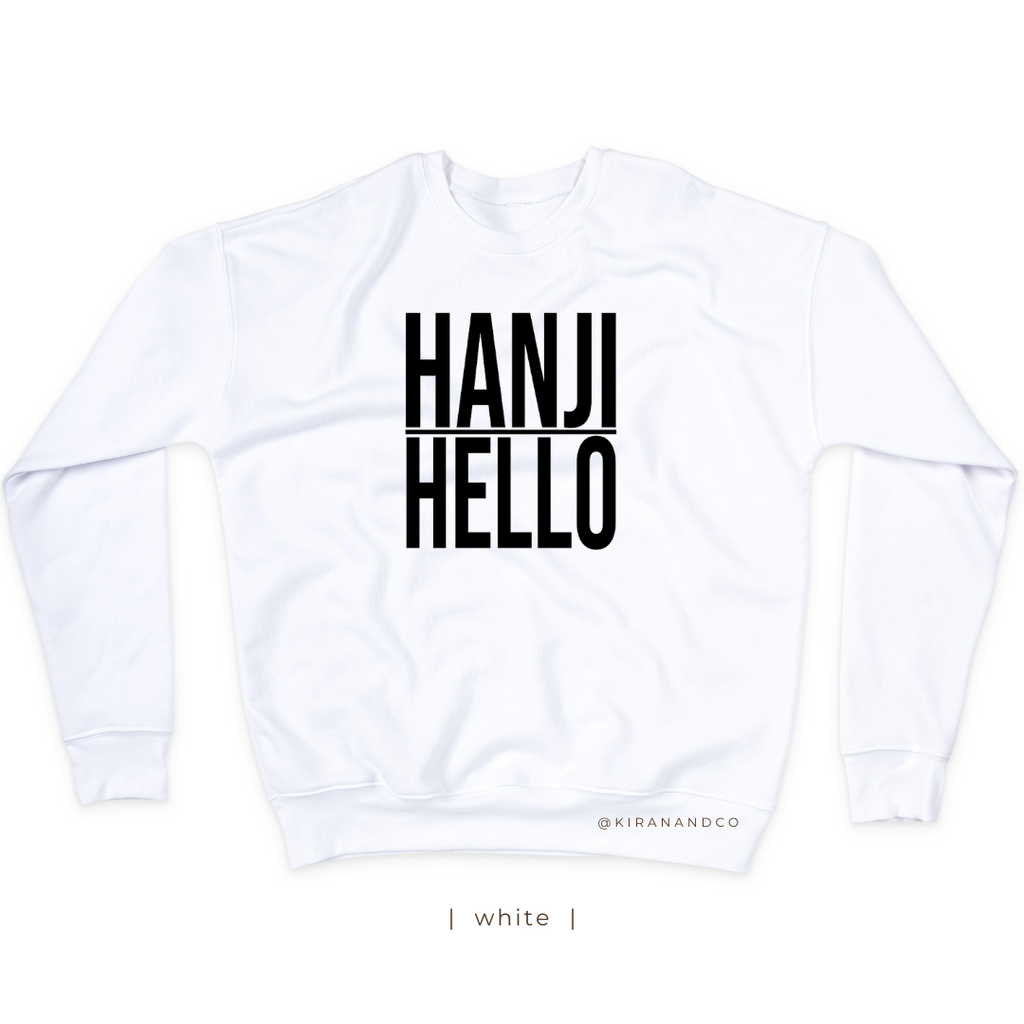 Hanji Hello Sweatshirt