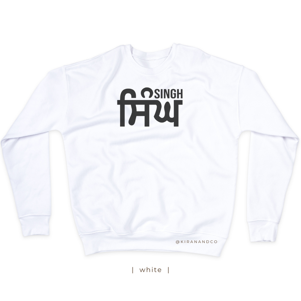 Singh ਸਿੰਘ Sweatshirt